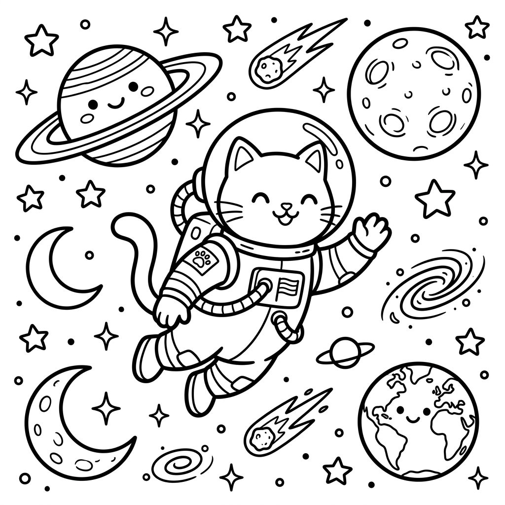 Chat de l'Espace